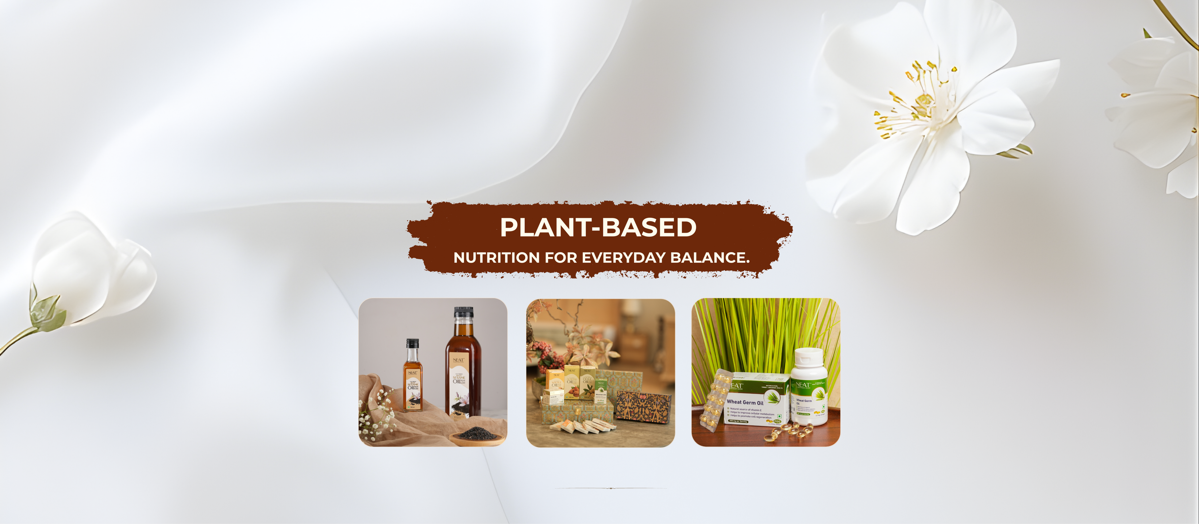 Plant-based nutrition products for everyday health and balance.