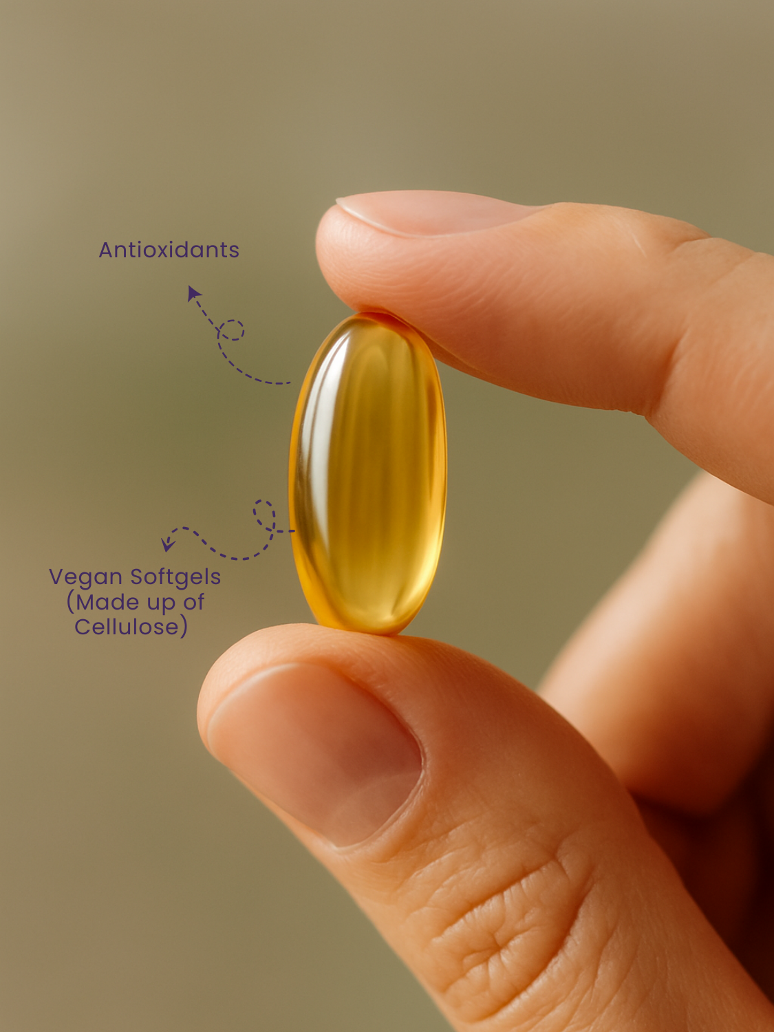 Evening Primrose Oil Soft Vegan Capsules-1000mg Per Serving