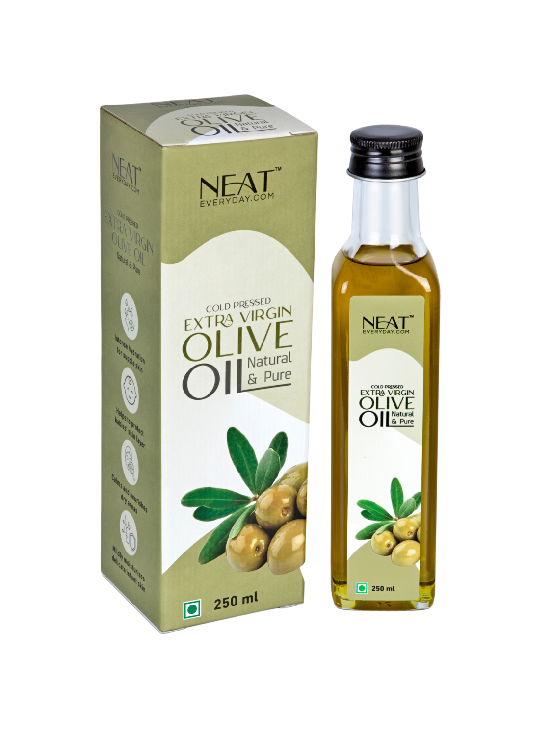 Cold Pressed Extra Virgin Olive Oil (250ml)