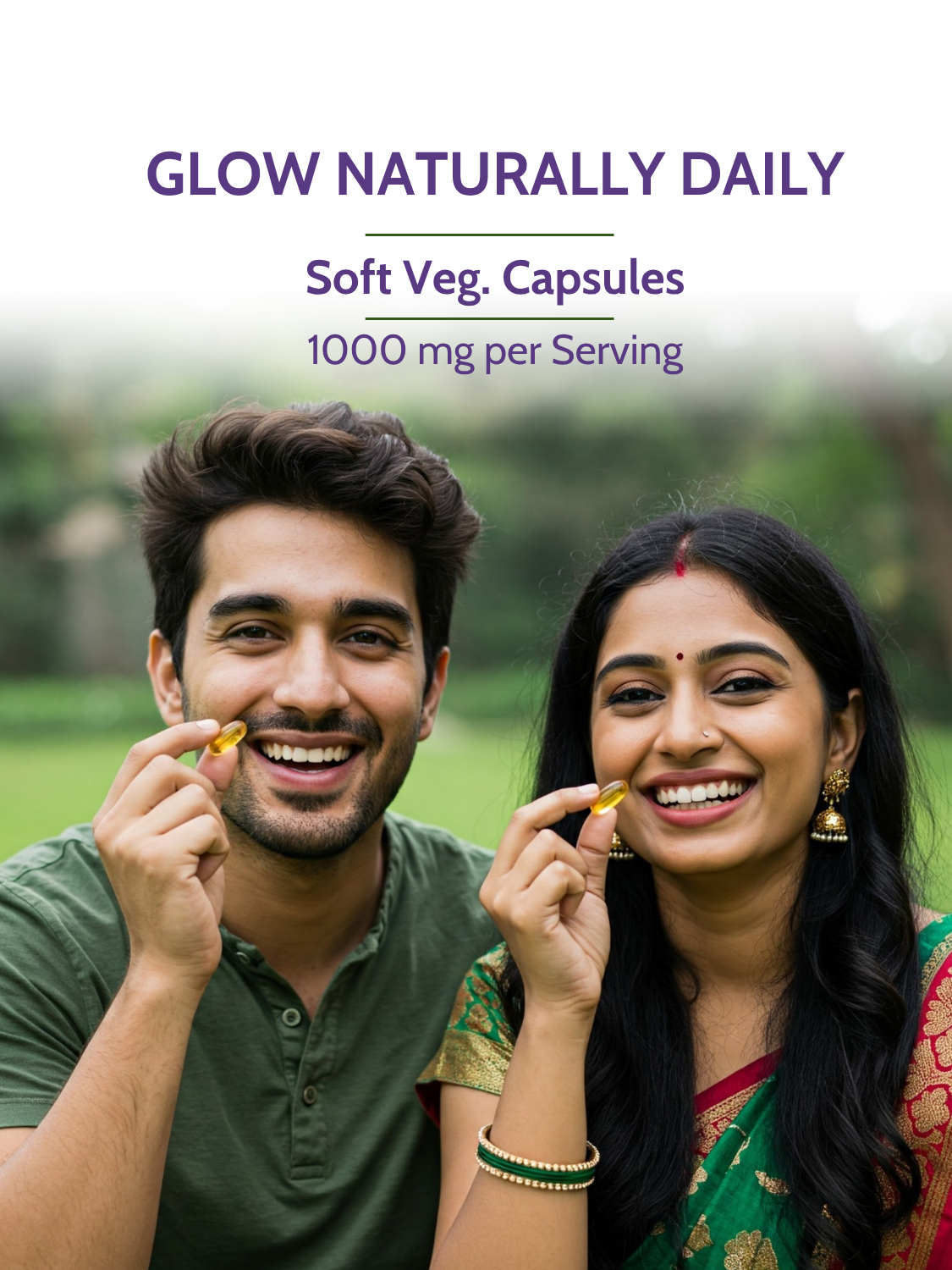 Evening Primrose Oil Soft Vegan Capsules-1000mg Per Serving