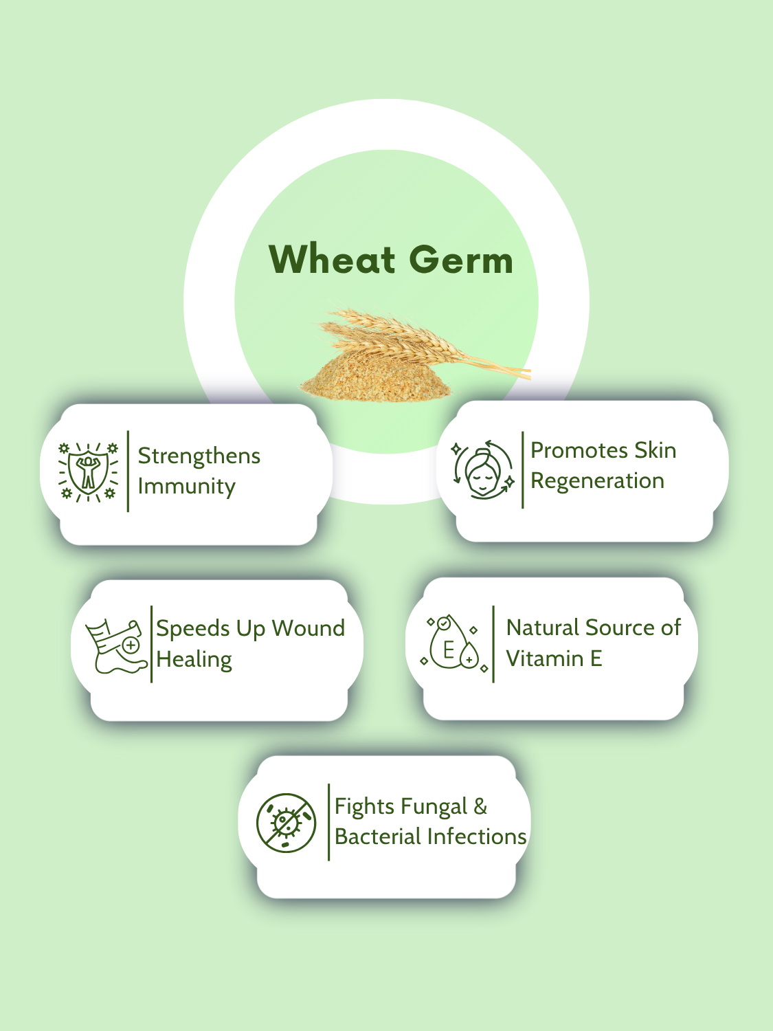 Wheat Germ Oil Softgel Capsules-500mg Per Serving
