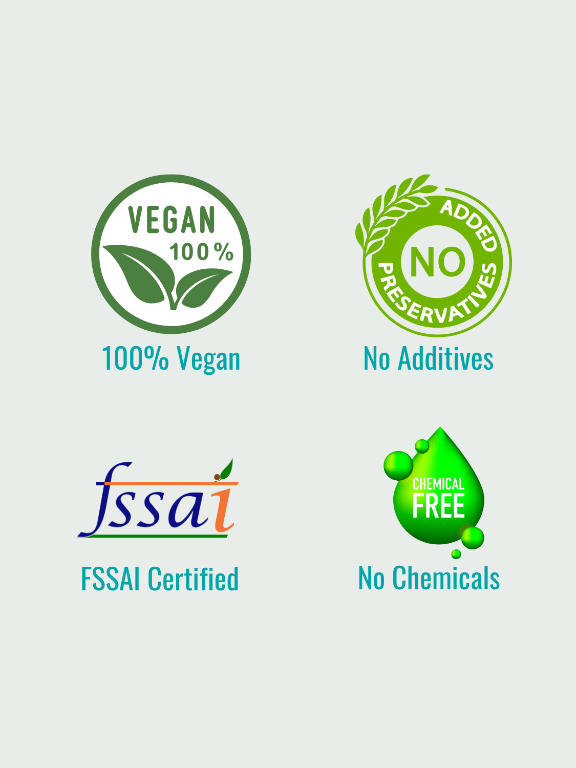 Gut Health Softgel Capsules for Digestion Support are 100% vegan, FSSAI certified, chemical-free, and contain no additives or preservatives.