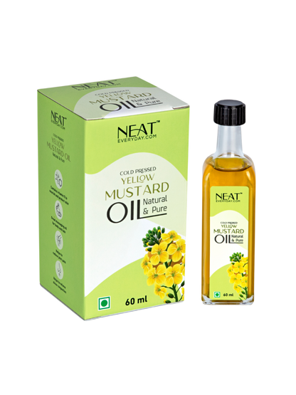 Cold Pressed Yellow Mustard Oil