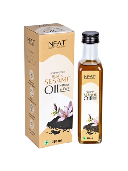 Cold Pressed Black Sesame Oil
