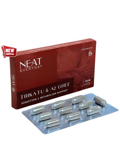 Trikatu &amp; A2 Ghee Soft Capsules – 1620mg Per Dosage