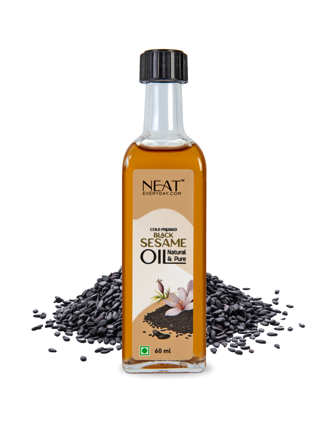 Cold Pressed Black Sesame Oil