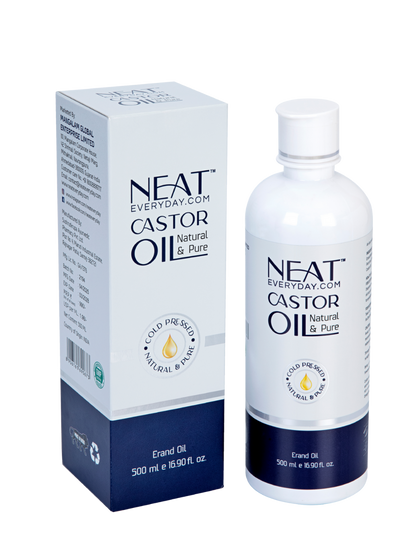 100% Pure Cold-Pressed Castor Oil for all Hair, Skin, Nails &amp; Wellness