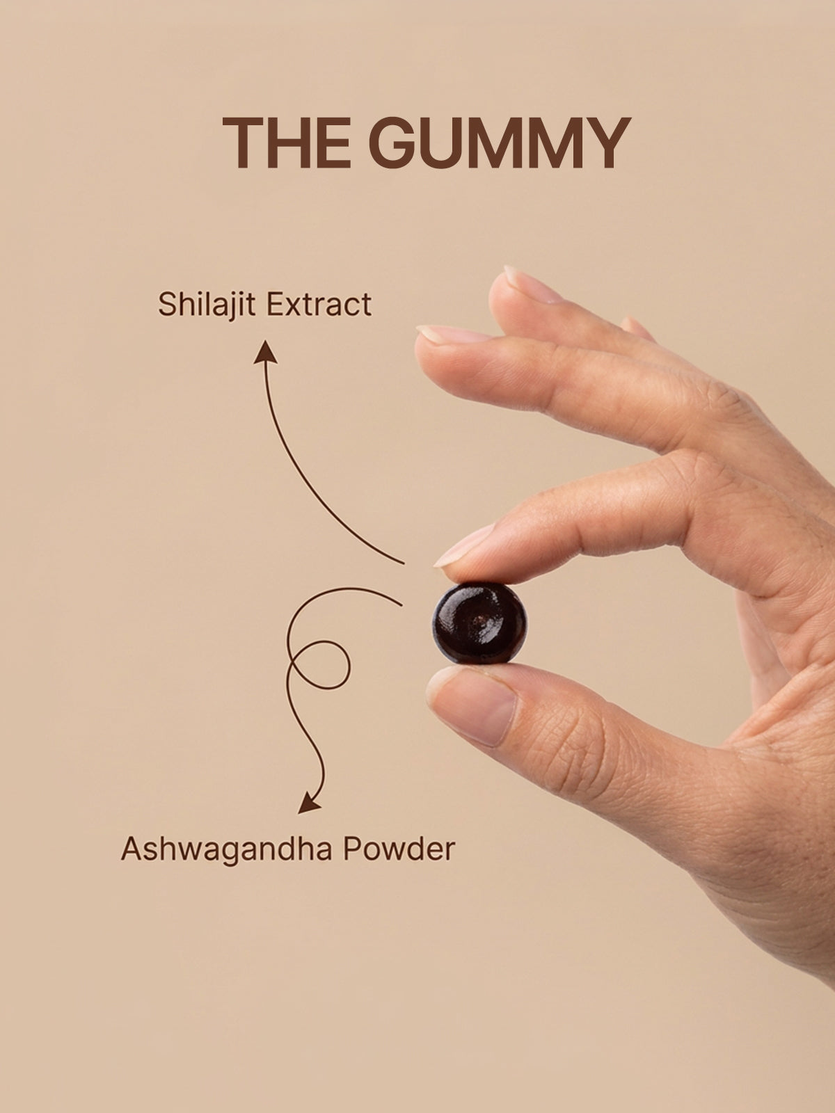 Shilajit+ Gummies | With Shilajit Extract, Ashwagandha Extract &amp; Maca Root Extract | Coffee Flavour |