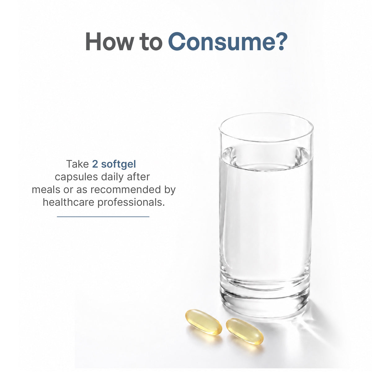 MCT Oil Softgel Capsules – 2000mg Per Serving
