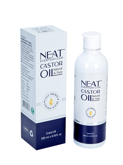 100% Pure Cold-Pressed Castor Oil for all Hair, Skin, Nails &amp; Wellness