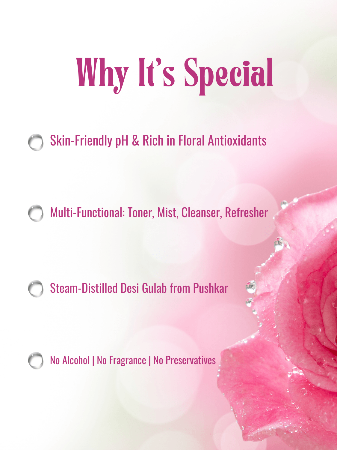 Pushkar Rose Water (Hydrosol)