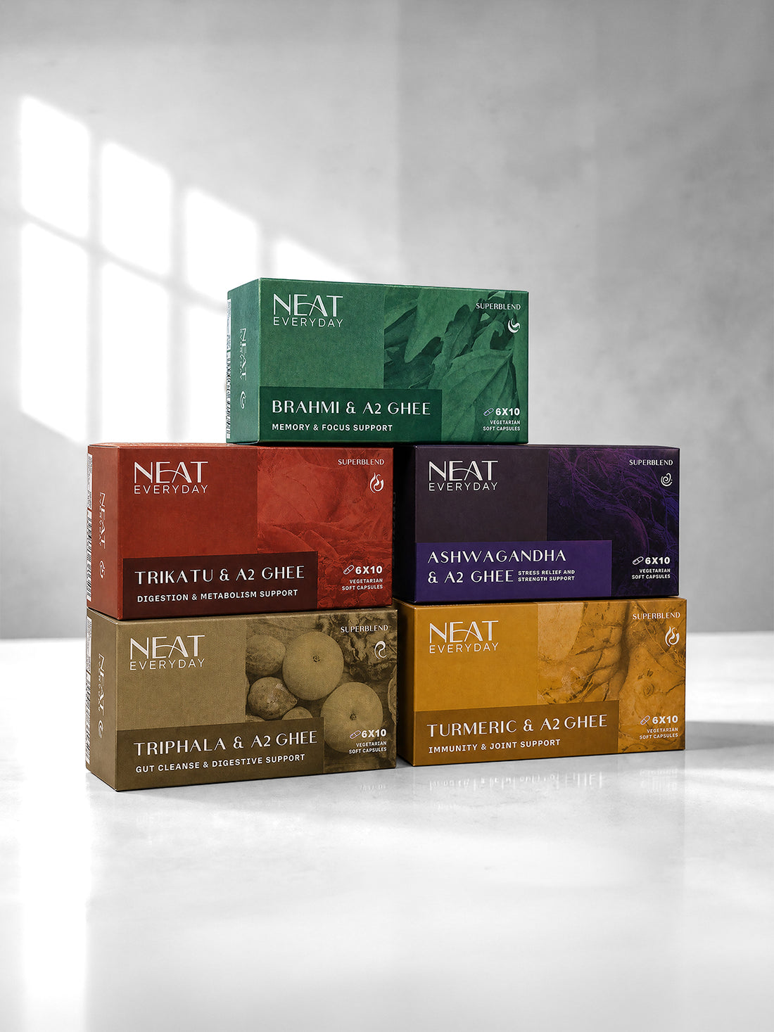 A2 Ghee Soft Capsules Combo (6x10)