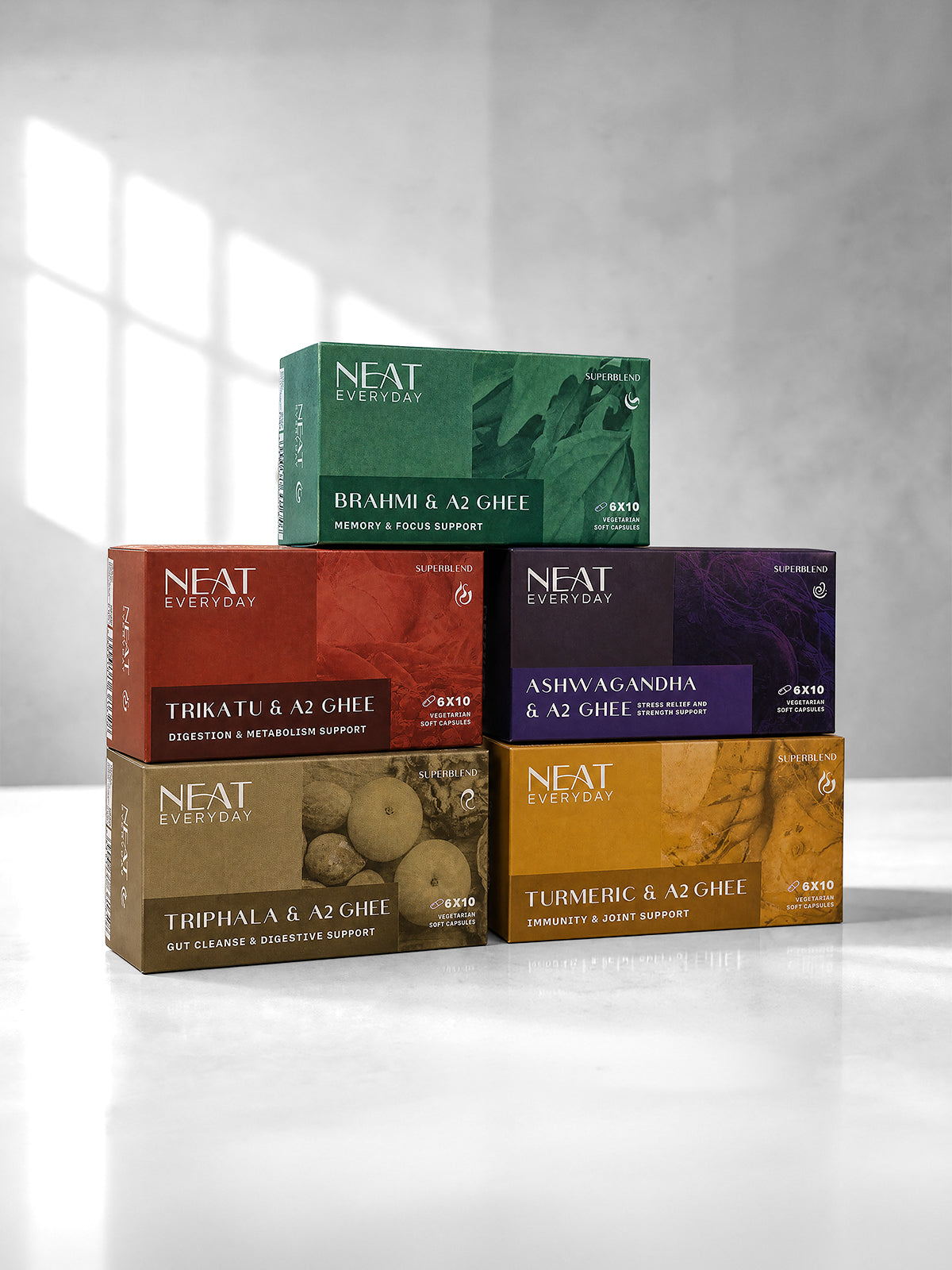 A2 Ghee Soft Capsules Combo (6x10)