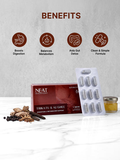 A2 Ghee Soft Capsules Combo (3x10)