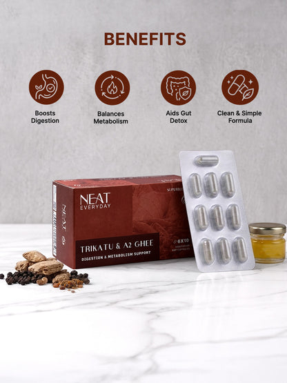 A2 Ghee Soft Capsules Combo (6x10)