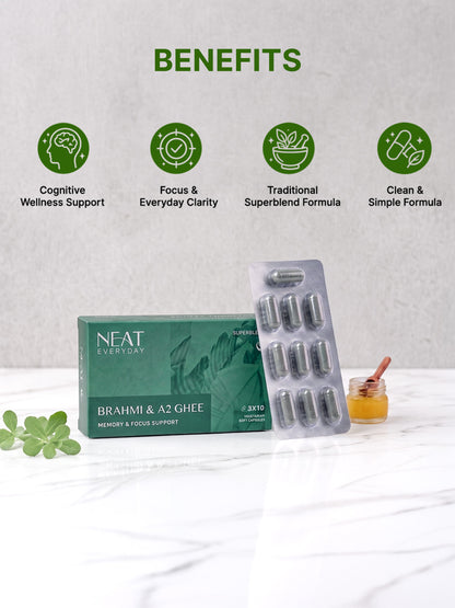 A2 Ghee Soft Capsules Combo (3x10)