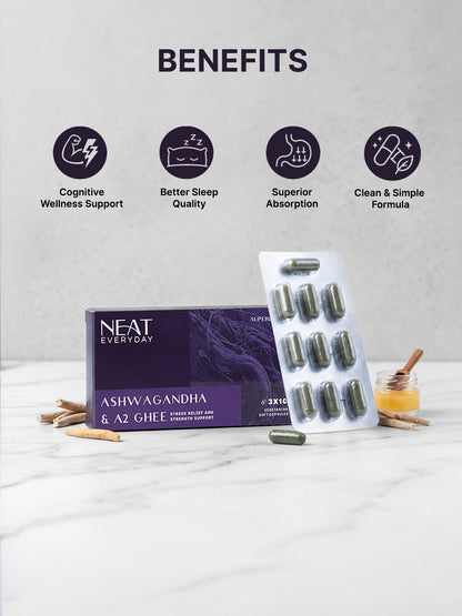 A2 Ghee Soft Capsules Combo (3x10)
