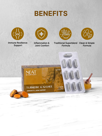 A2 Ghee Soft Capsules Combo (3x10)