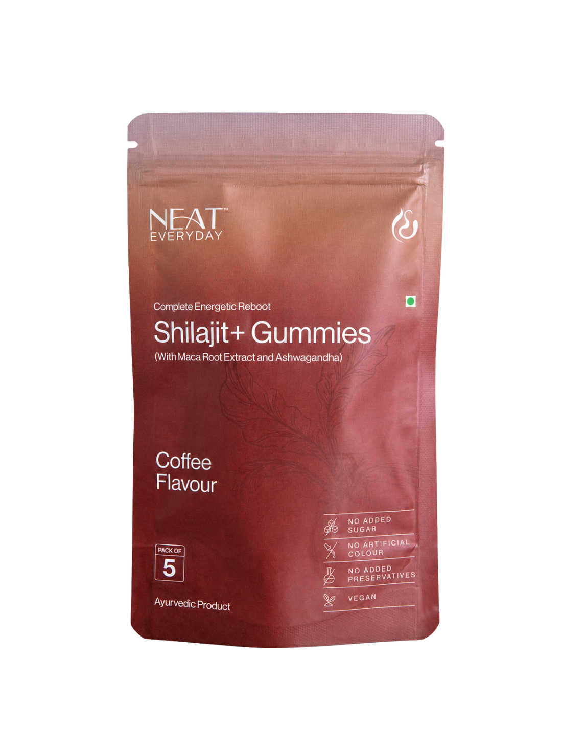 Shilajit+ Gummies | With Shilajit Extract, Ashwagandha Extract &amp; Maca Root Extract | Coffee Flavour |