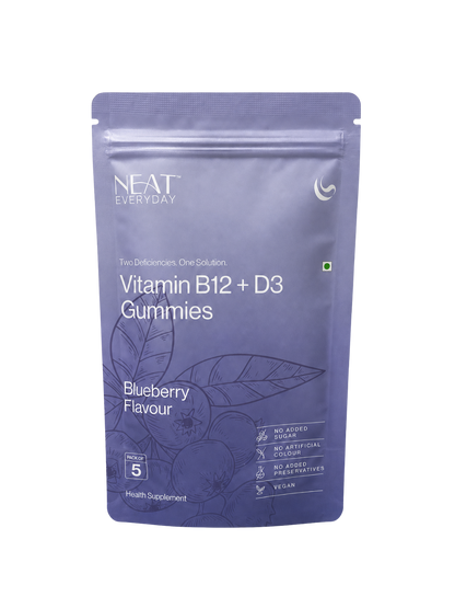 Vitamin B12+D3 Gummies for Daily Nutrition