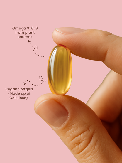 Vegan Omega 3-6-9 Capsules (Blister-10)