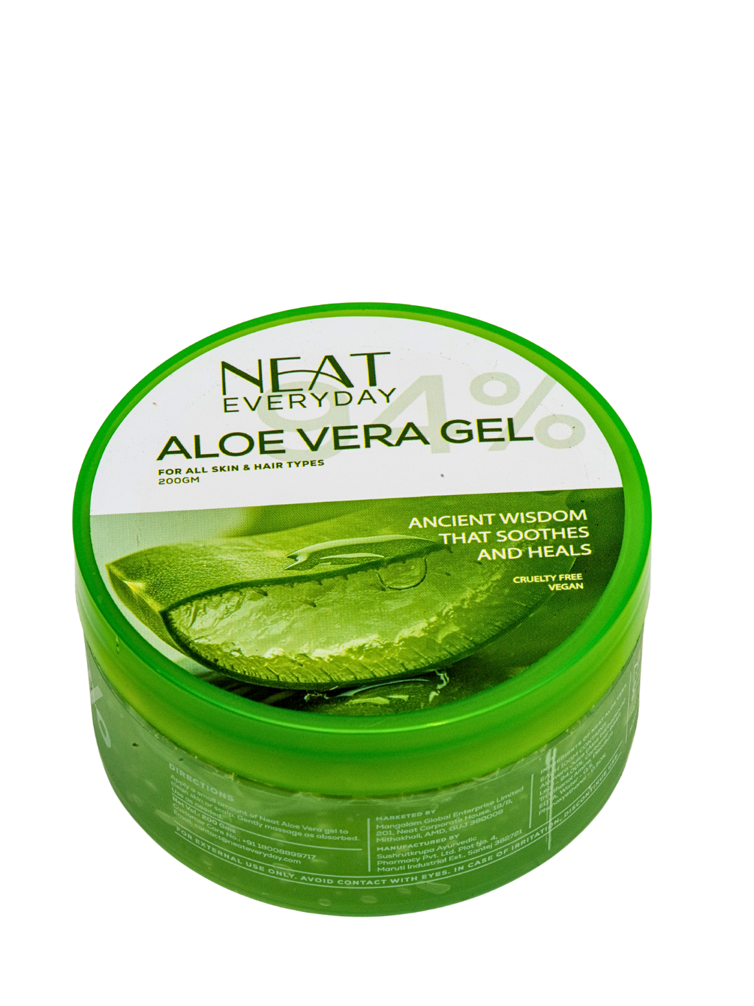 Neat Everyday Aloe Vera Gel – Pure. Soothing. Everyday Essential.