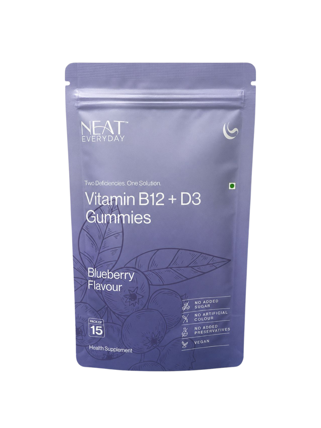 Vitamin B12+D3 Gummies for Daily Nutrition