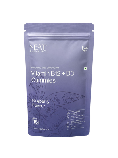 Vitamin B12+D3 Gummies for Daily Nutrition